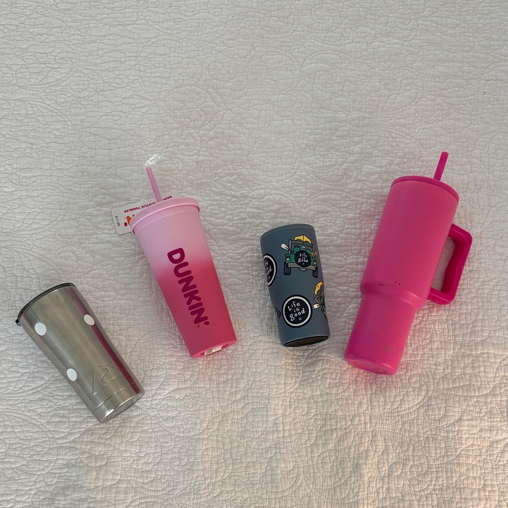 Various tumblers